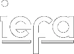 IEFA white logo